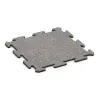 Dalle sportive 1,8 cm de WARCO en couleur Gris mélange au format 500 x 500 x 18 mm. La photo de l’article 4585 dans la vue complète de face.