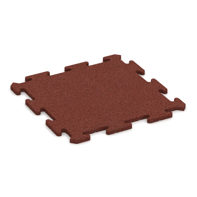 Dalle clipsable de terrasse de WARCO en couleur Rouge brique au format 50 x 50 x 1,8 cm | 0,25 m². La photo de l’article 0165 dans la vue complète de face.