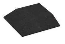 Dalle de coin (deux côtés biseautés)