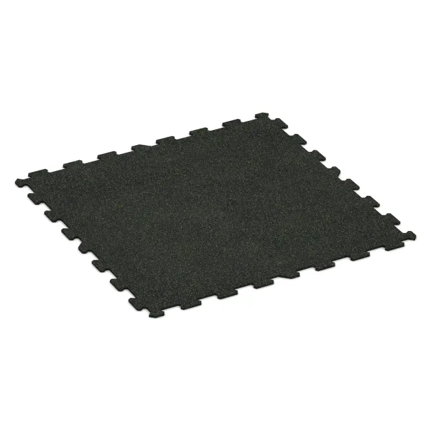 Sol de Fitness Compact de WARCO en couleur Vert doux moucheté au format 970 x 970 x 8 mm. La photo de l’article 1058 dans la vue complète de face.