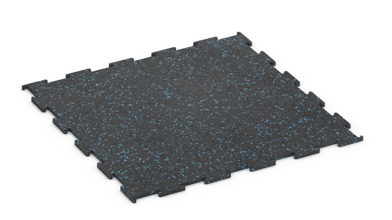 Bleu doux moucheté