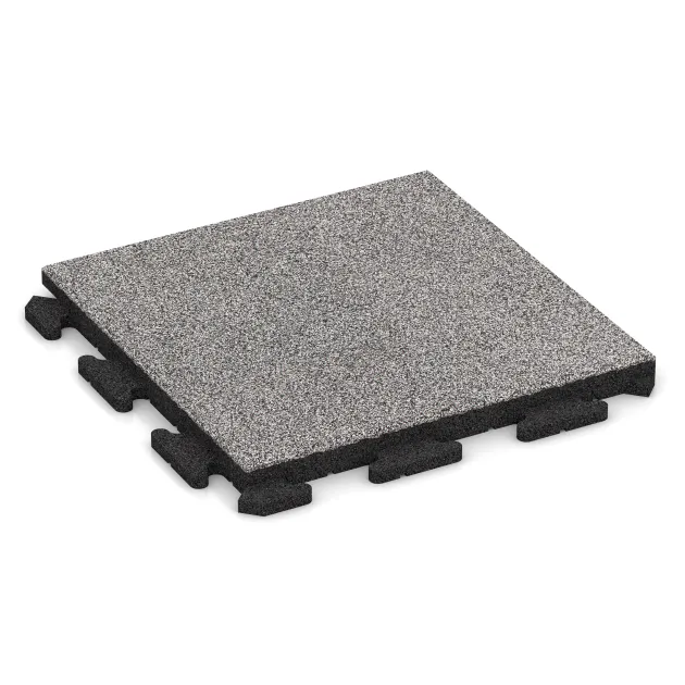 Revêtement de sol événementiel de WARCO en couleur Gris mélange au format 500 x 500 x 40 mm. La photo de l’article 5807 dans la vue complète de face.