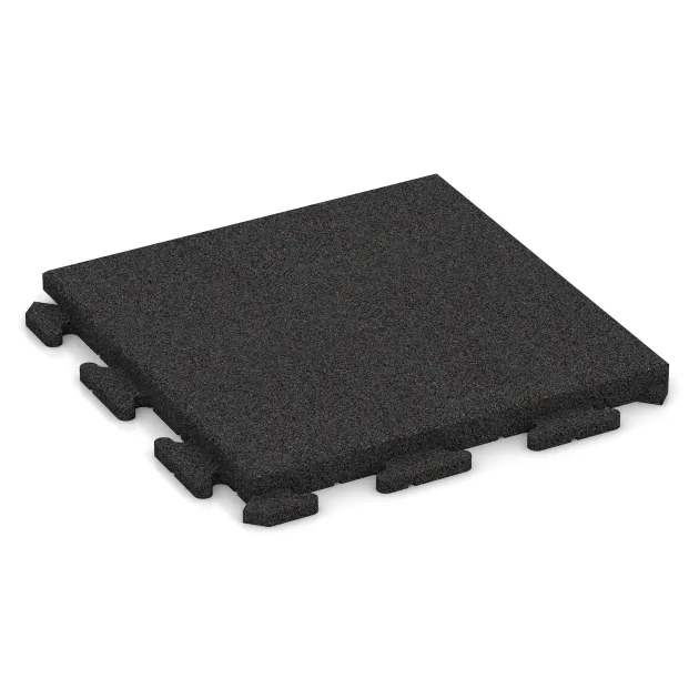 Dalles pour allées Classic de WARCO en couleur Anthracite au format 500 x 500 x 40 mm. La photo de l’article 1386 dans la vue complète de face.