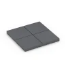 Mosaïque – Dalle clipsable de WARCO en couleur Gris argent au format 30 x 30 x 2 cm. La photo de l’article 6349 dans la vue complète de face.