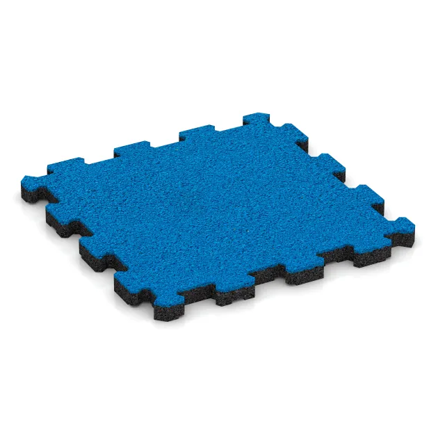 Dalle plage de piscine sans joints de WARCO en couleur Bleu ciel au format 306 x 306 x 20 mm. La photo de l’article 4415 dans la vue complète de face.