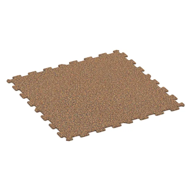 Sol de Fitness Compact de WARCO en couleur Terre cuite au format 970 x 970 x 8 mm. La photo de l’article 1023 dans la vue complète de face.