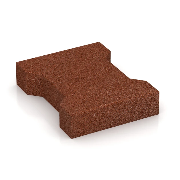 Pavé autobloquant de WARCO en couleur Rouge brique au format 20 × 16,5 × 4,3 cm | 0,0278 m². La photo de l’article 4460 dans la vue complète de face.