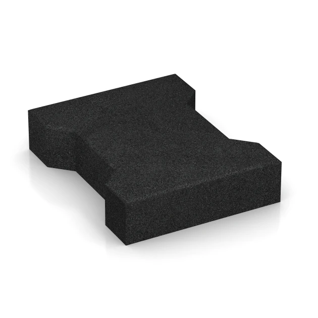 Pavé autobloquant de WARCO en couleur Anthracite au format 20 × 16,5 × 4,3 cm | 0,0278 m². La photo de l’article 3845 dans la vue complète de face.