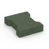 Pavé autobloquant de WARCO en couleur Vert herbe au format 20 x 16,5 x 4,5 cm | 0,0278 m². La photo de l’article 7070 dans la vue complète de face.