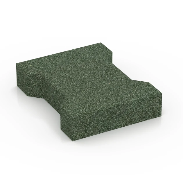 Pavé autobloquant de WARCO en couleur Vert herbe au format 20 x 16,5 x 4,5 cm | 0,0278 m². La photo de l’article 7070 dans la vue complète de face.