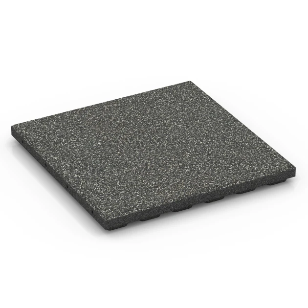 Dalle de terrasse Classic de WARCO en couleur Granit gris foncé au format 50 x 50 x 4 cm | 0,25 m². La photo de l’article 6363 dans la vue complète de face.