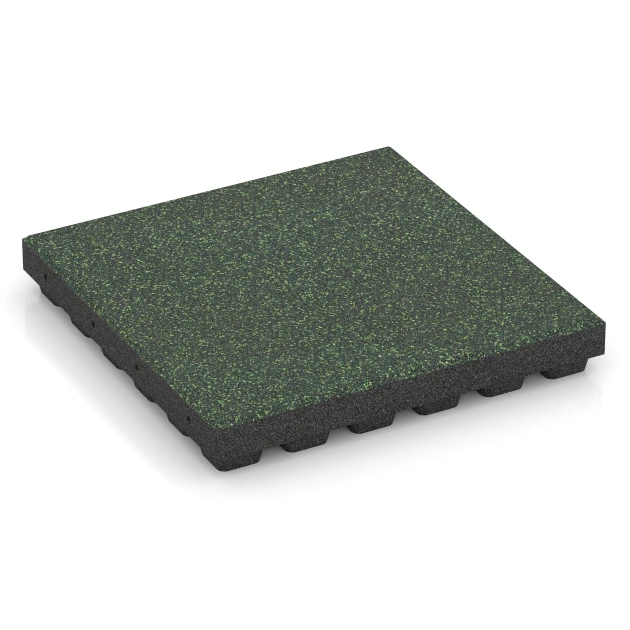 Dalle amortissante EPDM – 210 cm de WARCO en couleur Gazon anglais au format 50 x 50 x 7 cm | 0,25 m². La photo de l’article 6442 dans la vue complète de face.