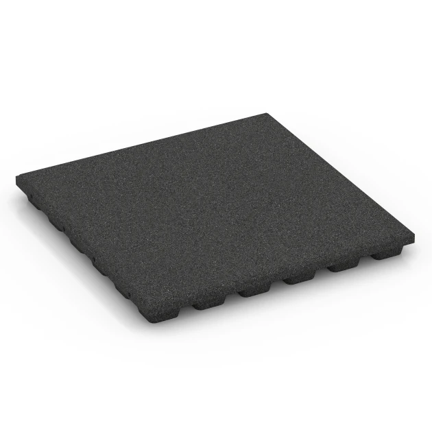 Dalle amortissante – 170 cm de WARCO en couleur Anthracite au format 50 x 50 x 4,8 cm. La photo de l’article 6135 dans la vue complète de face.