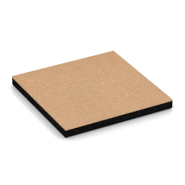 Dalles amortissantes de WARCO en couleur Beige sable au format 50 x 50 x 4,5 cm. La photo de l’article 6225 dans la vue complète de face.