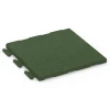 Dalle de sol fitness Classic de WARCO en couleur Vert herbe au format 50 x 50 x 3 cm | 0,25 m². La photo de l’article 6977 dans la vue complète de face.