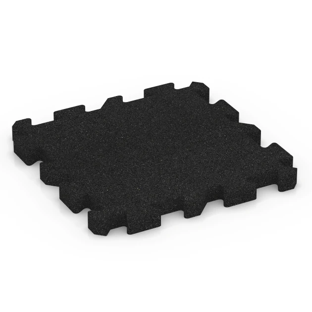 Dalles de terrain multisport de WARCO en couleur Anthracite au format 50 x 50 x 4 cm | 0,25 m². La photo de l’article 6980 dans la vue complète de face.
