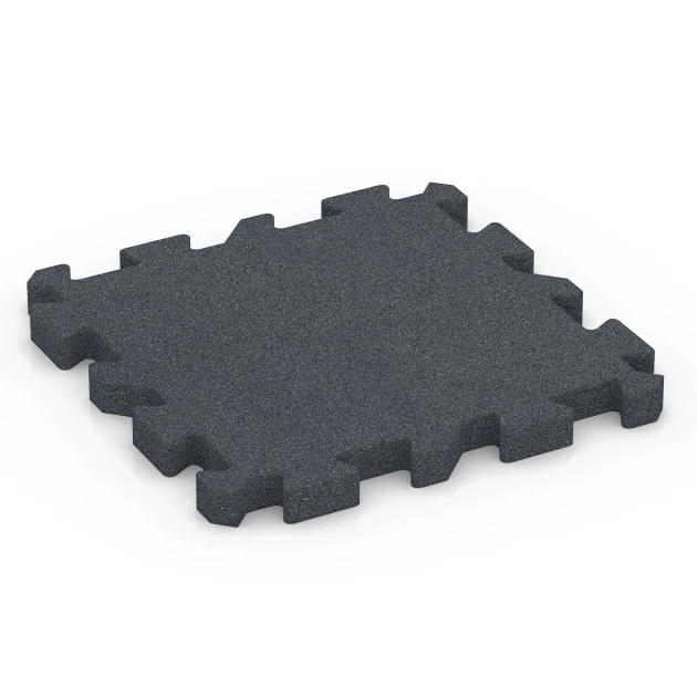 Dalles de terrain multisport de WARCO en couleur Gris ardoise au format 50 x 50 x 4 cm | 0,25 m². La photo de l’article 6983 dans la vue complète de face.
