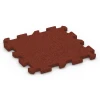 Dalle puzzle en caoutchouc pour fitness de WARCO en couleur Rouge brique au format 50 x 50 x 3 cm | 0,25 m². La photo de l’article 6988 dans la vue complète de face.