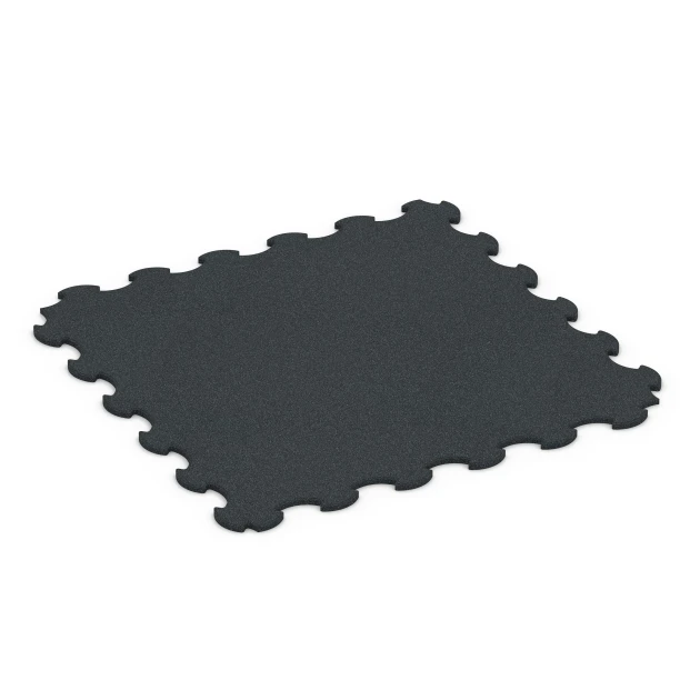 Tapis de Protection Fitness de WARCO en couleur Anthracite au format 102,5 x 102,5 x 1,5 cm | 1,05 m². La photo de l’article 6376 dans la vue complète de face.