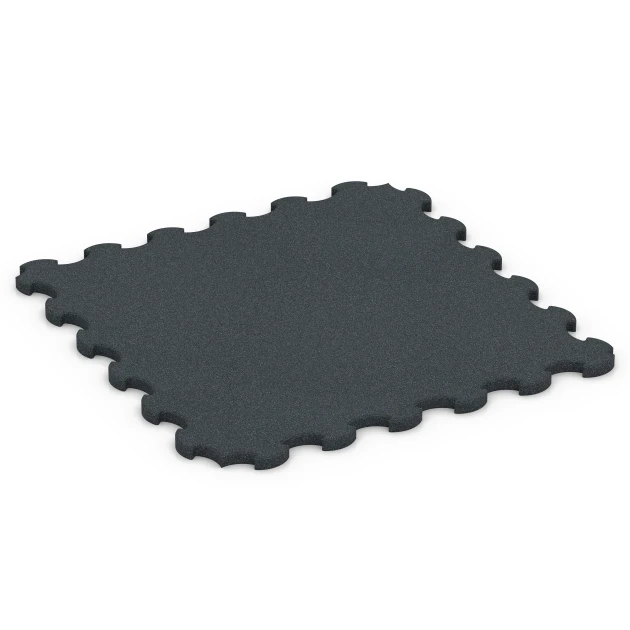 Tapis de sol caoutchouc pour chien de WARCO en couleur Anthracite au format 102,5 x 102,5 x 3 cm | 1,05 m². La photo de l’article 7084 dans la vue complète de face.