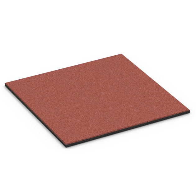Tapis d’écurie de WARCO en couleur Rouge brique au format 100 x 100 x 3 cm | 1,00 m². La photo de l’article 6380 dans la vue complète de face.