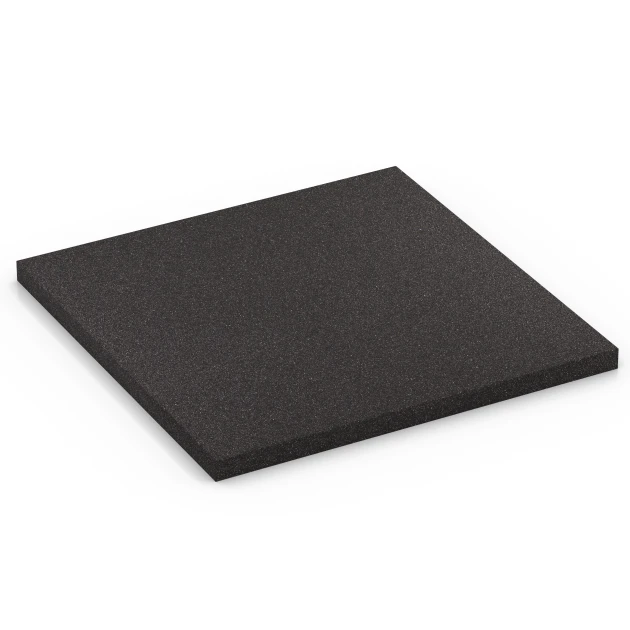 Dalle de sous-couche Cl. 1 de WARCO en couleur Anthracite au format 52 x 52 x 2,7 cm. La photo de l’article 6476 dans la vue complète de face.