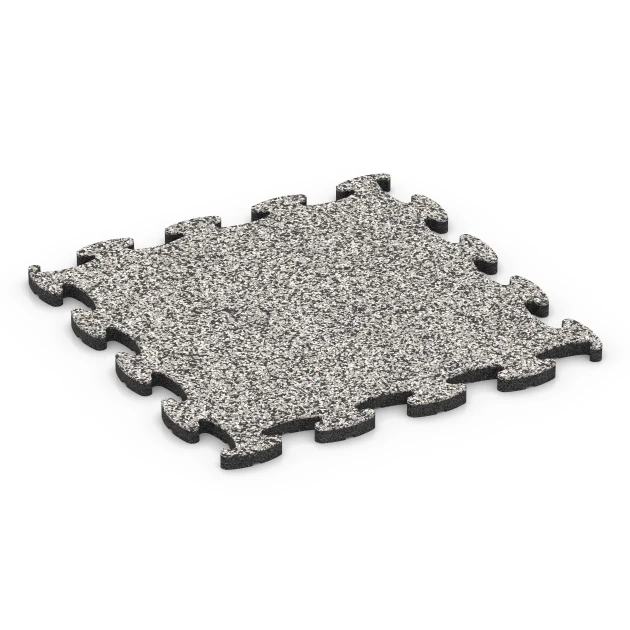 Fitness Active dalle de WARCO en couleur Granit gris au format 44,6 x 44,6 x 1,8 cm. La photo de l’article 6824 dans la vue complète de face.