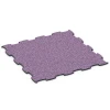 Dalle clipsable sol d'exposition de WARCO en couleur Lavande au format 97,1 x 97,1 × 1,8 cm. La photo de l’article 6927 dans la vue complète de face.