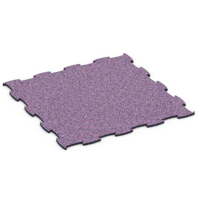 Dalle clipsable sol d'exposition de WARCO en couleur Lavande au format 97,1 x 97,1 × 1,8 cm. La photo de l’article 6927 dans la vue complète de face.