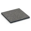 Revêtement sportif extérieur de WARCO en couleur Granit gris foncé au format 60 x 60 x 4 cm | 0,36 m². La photo de l’article 7141 dans la vue complète de face.