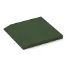 La vue détaillée sur les bords du produit WARCO 0434, Dalle latérale (un côté biseauté), au format 500 x 500 x 45 mm, en couleur Vert gazon.