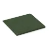 La vue détaillée sur les bords du produit WARCO 0465, Dalle de coin (deux côtés biseautés), au format 500 x 500 x 30 mm, en couleur Vert gazon.