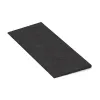 La vue détaillée sur les bords du produit WARCO 2308, Rampe de seuil 75 cm, au format 750 x 300 x 25/8 mm, en couleur Anthracite.
