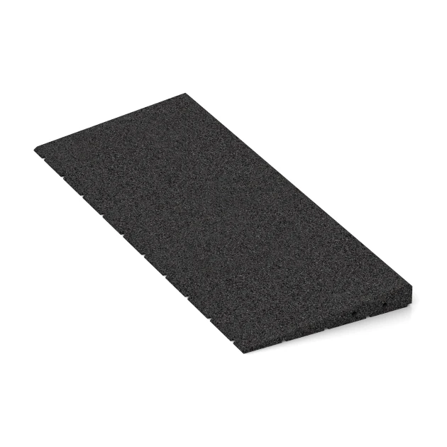 La vue détaillée sur les bords du produit WARCO 2428, Rampe de seuil 75 cm, au format 75 x 30 cm | 8 < 40 mm, en couleur Anthracite.