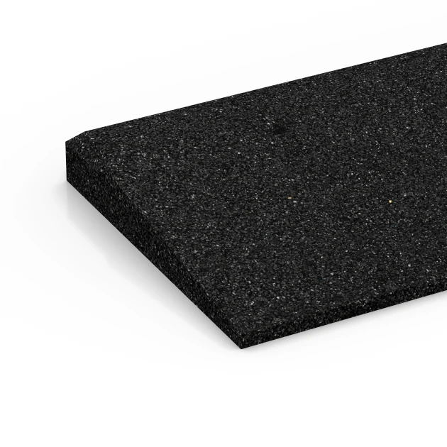 La vue détaillée sur les bords du produit WARCO 6596, Rampe de seuil, au format 100 × 25 cm | 1 < 4 cm, en couleur Anthracite.