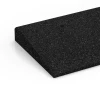 La vue détaillée sur les bords du produit WARCO 6598, Rampe de seuil, au format 100 × 25 cm | 1 < 5 cm, en couleur Anthracite.
