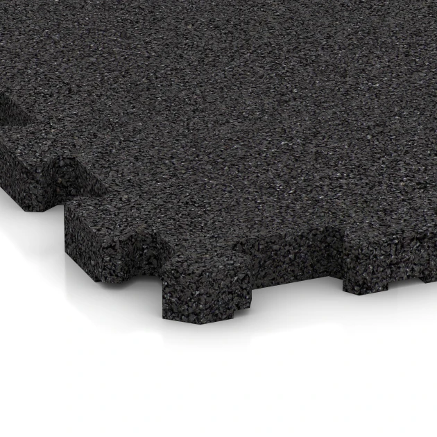 La vue détaillée sur les bords du produit WARCO 3741, Revêtement de sol extérieur, au format 30,6 x 30,6 x 2 cm | 0,094 m², en couleur Anthracite.