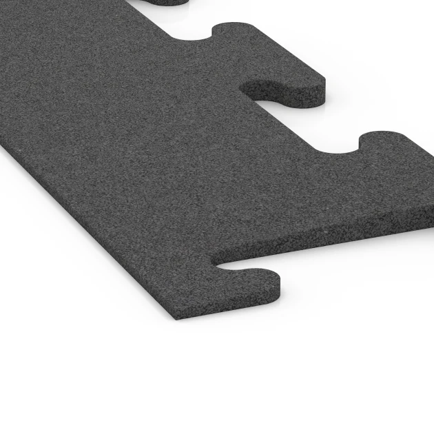 La vue détaillée sur les bords du produit WARCO 6593, Rampe de bord Fitness Performance Elite, au format 100 × 20 cm | 0,5 < 1,5 cm, en couleur Anthracite.