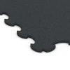 La vue détaillée sur les bords du produit WARCO 7086, Tapis de sol caoutchouc pour chien, au format 102,5 x 102,5 x 1,5 cm | 1,05 m², en couleur Anthracite.