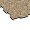 La vue détaillée sur les bords du produit WARCO 6813, Sol agility pour chiens, au format 97,1 x 97,1 × 1,8 cm, en couleur Rattan.