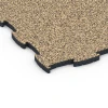 La vue détaillée sur les bords du produit WARCO 6858, Fitness Active dalle, au format 97,1 x 97,1 x 2,8 cm, en couleur Rattan.