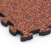 La vue détaillée sur les bords du produit WARCO 6818, Dalle balcon aspect pierre, au format 28,9 x 28,9 x 1,8 cm, en couleur Etna.