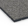 La vue détaillée sur les bords du produit WARCO 7132, Revêtement sportif extérieur, au format 60 x 60 x 3 cm | 0,36 m², en couleur Granit gris foncé.
