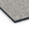 La vue détaillée sur les bords du produit WARCO 7133, Revêtement sportif extérieur, au format 60 x 60 x 3 cm | 0,36 m², en couleur Granit gris.