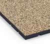 La vue détaillée sur les bords du produit WARCO 7140, Revêtement sportif extérieur, au format 60 x 60 x 3 cm | 0,36 m², en couleur Rotin.