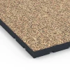 La vue détaillée sur les bords du produit WARCO 7144, Revêtement sportif extérieur, au format 60 x 60 x 4 cm | 0,36 m², en couleur Terracotta.