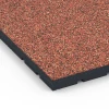 La vue détaillée sur les bords du produit WARCO 7145, Revêtement sportif extérieur, au format 60 x 60 x 4 cm | 0,36 m², en couleur Etna.
