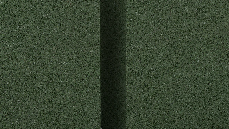 Fondation béton avec appui dorsal