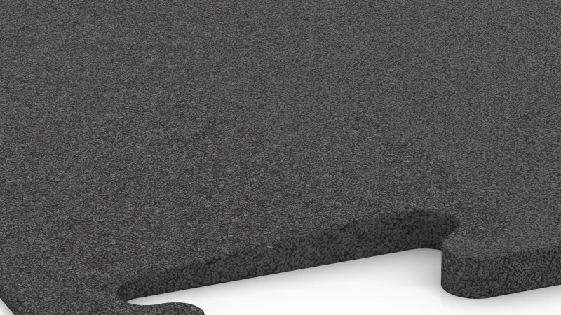 Connexion puzzle découpée sans chanfrein