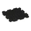 La vue du dessous ou de la face inférieure, c’est-à-dire la face inférieure de la pièce moulée WARCO 5834 - Dalle événementielle pour extérieur au format 500 x 500 x 30 mm.